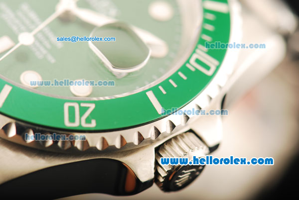 Rolex Submariner Automatic Movement ETA Coating Case with Green Dial and Rolex Ceramic Bezel - Click Image to Close